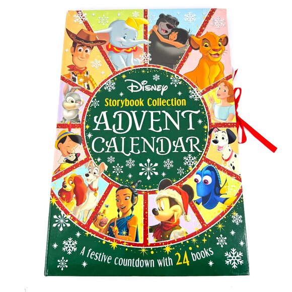 Disney Storybook Advent Calendar 24 Books Christmas Countdown Kids Gift Set - Picture 1 of 7